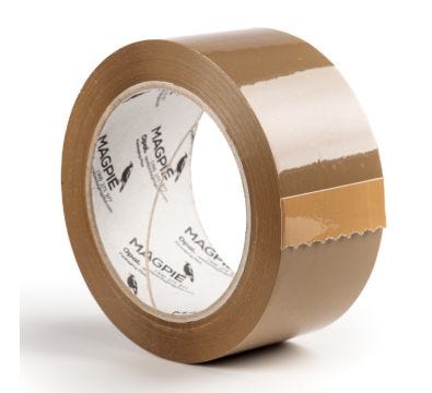 Magpie - Synthetic Rubber Adhesive Packing Tape - 48mm x 100