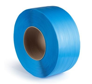 Poly Machine Strapping - 12mm x 3000m - Blue