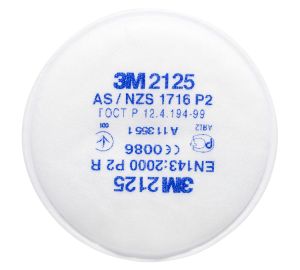3M - 2125 P2 Filter Respirator Dust and Mist and Fume