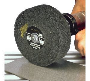 3M - 2S Med S and Brite Multi-Fin Wheel