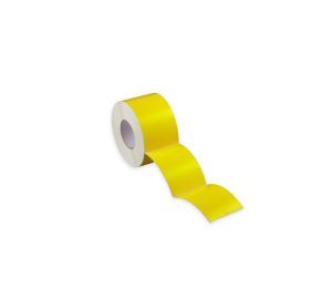 Direct Thermal Label 76mm Core 500/roll Yellow Perforated 100mm x 150mm