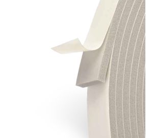 Norseal V710 PVC Foam Tape - 12mm x 6.4mm x 15.2m - Grey