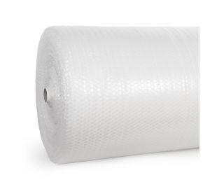 Bubble Wrap - 1.5m x 100m - Slit in 2 - 750mm Perforation - 20mm Bubble - Clear