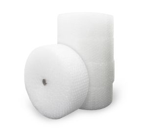 Enviro Void Fill Bubble Wrap - 1.5m x 75m - Slit in 5 - 300mm Perforation - 30mm Bubble - Clear