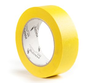 Magpie Waterproof Masking Tape - 36mm x 50m - Yellow