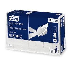 Tork 120398 Xpress Multifold Hand Towels - 21.2cm x 25.5cm - 180 Per Pack