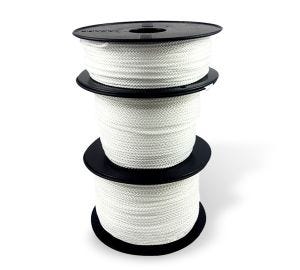 Polyester Braided Cord - 2.5mm x 500m - White