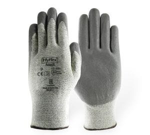 Ansell HyFlex 11-630 Cut-Resistant Gloves - Size 7 - Grey