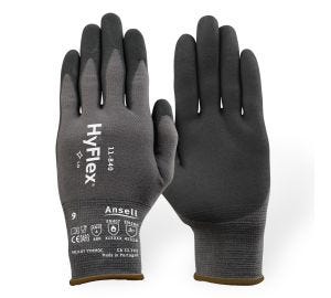 HyFlex 11-840 Nylon liner with Foam nitrile FORTIX Palm Glove Size 7