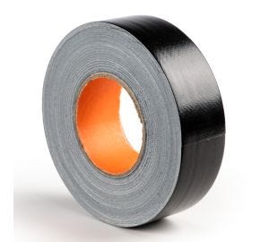 Tenacious Tape K190 Heavy-Duty Cloth Tape - 48mm x 45m - Black