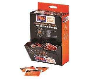 Lens Cleaner Towelette White