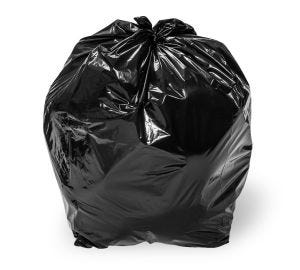 Garbage Bags - 77L - Black