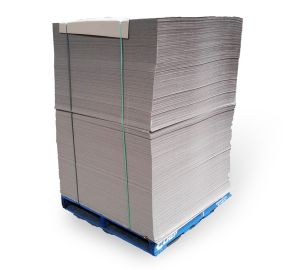 Opal Pallet Pads - Corrugated Cardboard Sheets - 1100mm x 1100mm x 3mm