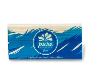 Pure Washroom PWUSTB Ultraslim Paper Hand Towels - 23cm x 24cm - 150 Per Pack