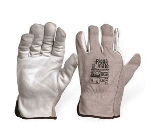 Riggamate CGL41NSB Suede-Backed Rigger Gloves - Size XL - Grey