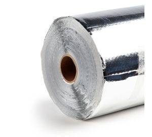 Optiseal Synthetic Grass-Joining Butyl Tape - 200mm x 15m - Silver Split Liner