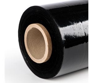 Melt-Blown Hand Pallet Wrap - 500mm x 400m x 25um - Black