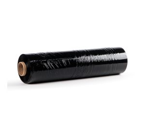 Melt-Blown Hand Pallet Wrap - 500mm x 450m x 20um - Black