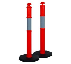 Bollard And Base 6Kg Orange