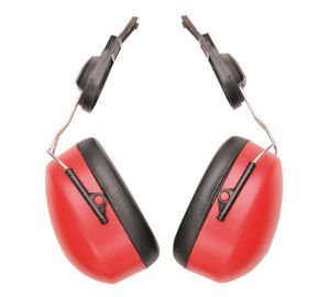 Clip-On Ear Protector Size R Colour Red