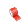 Direct Thermal Label 76mm Core 500 roll Red Perforated 100mm x 150mm