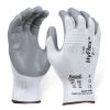 Ansell HyFlex 11-800 Nitrile Foam Work Gloves - Size 8 - White and Grey
