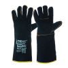 Blk/Gold Welders Gloves-One Size
