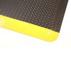Diamond Plate Gel Black Anti-Fatigue Mat – 1200mm x 16mm