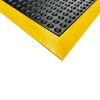 Supreme Comfort Anti-Fatigue Mat - Yellow Border - 600mm x 900mm