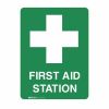Metal First Aid Sign 600mm x 450mm