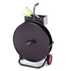 Pacmasta MDPS PET Strapping Dispenser Cart - Black