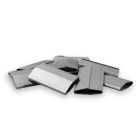 Steel Strapping Metal Seals - Pusher Type - 19mm - Silver