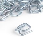 Heavy-Duty Wire Strapping Buckles - 19mm - Silver