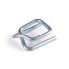 Heavy-Duty Wire Strapping Buckles - Zinc-Coated - 19mm - Silver